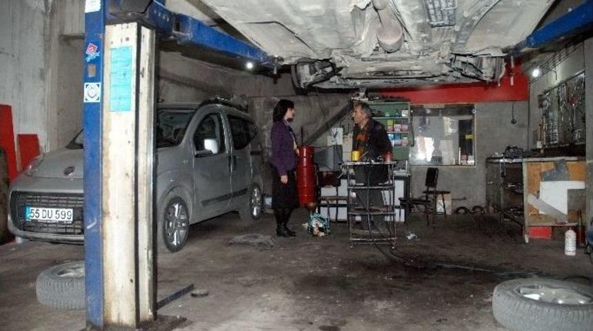 Emine Kara&ccedil;uha Yılmaz&rsquo;ın Sanayi Esnafı Ziyareti