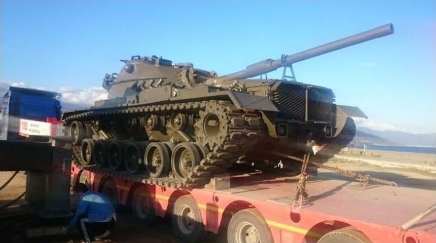 M-60 Tankı Anamur&rsquo;da Sergilenmeye Başlandı