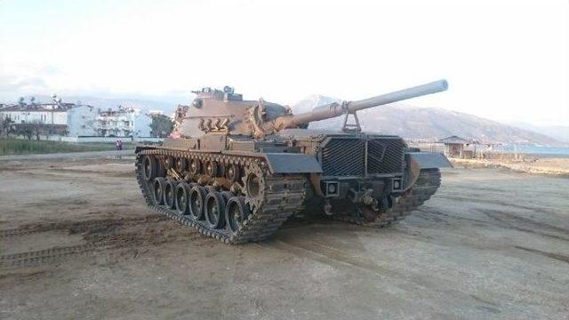 M-60 Tankı Anamur’da Sergilenmeye Başlandı 1
