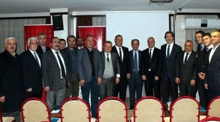 Ekonomist Hikmet Baydar, Gaziantep M&uuml;siad &Uuml;yeleriyle Bir Araya Geldi