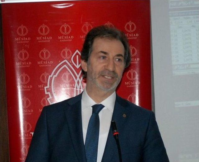 Ekonomist Hikmet Baydar, Gaziantep Müsiad Üyeleriyle Bir Araya Geldi 1