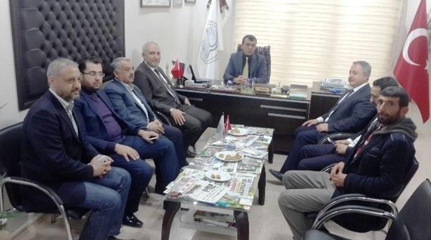 Ak Parti İl Başkanı Kahtalı&rsquo;dan Birlik Başkanı Akın&rsquo;a Ziyaret