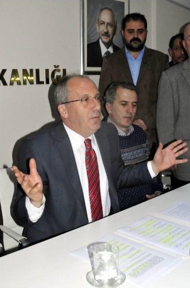 Chp&rsquo;li İnce&rsquo;den, Y&uuml;zde 10 Barajını Kaldırın &Ccedil;ağrısı 1