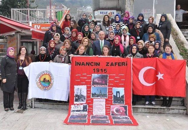 Başkan Togar Tekkeköylü Bayanları Çanakkale’ye Uğurladı