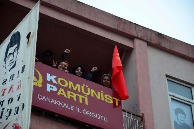 Çanakkale de Tkp li 8 Gösterici Yaka Paça Gözaltına Alındı 3