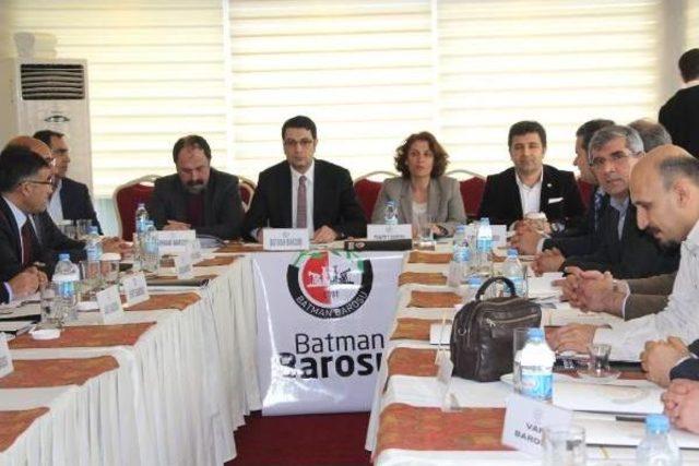 Batman da Toplanan B&ouml;lge Baroları: &Ccedil;atışmasızlık, Barışa D&ouml;n&uuml;şmelidir" 1
