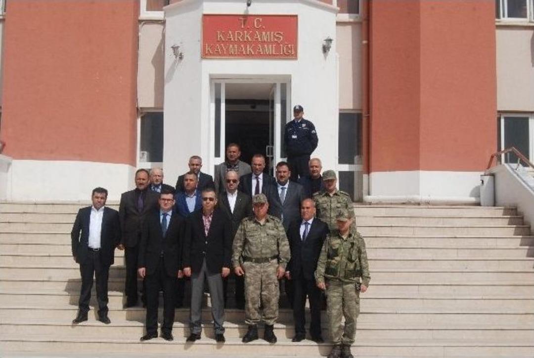 Vali Yerlikaya, Karkamış Sınır B&ouml;lgesinde