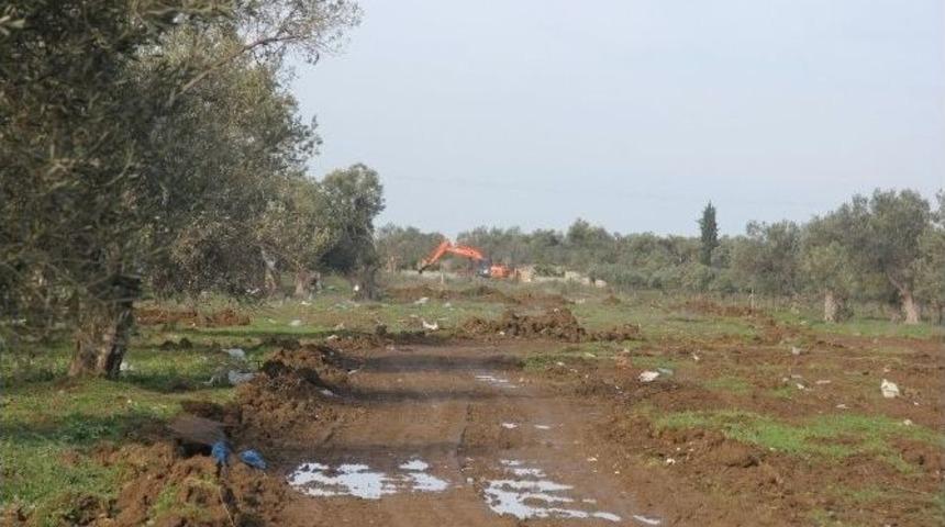 Burhaniye&rsquo;de Osb Yolları Yapılıyor