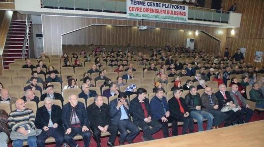 Termik Santrale Karşı Terme&rsquo;Ye &lsquo;Greenpeace&rsquo; &Ccedil;ıkartması