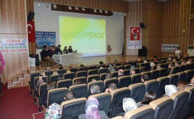 Termik Santrale Karşı Terme’Ye ‘Greenpeace’ Çıkartması