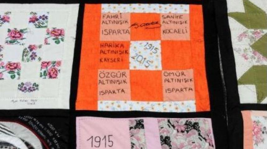 Kadınlardan &Ccedil;anakkale Şehitlerine Anı Yorganı