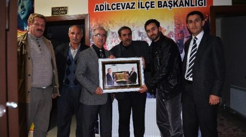 Basın Mensuplarından Ak Parti&rsquo;ye Ziyaret