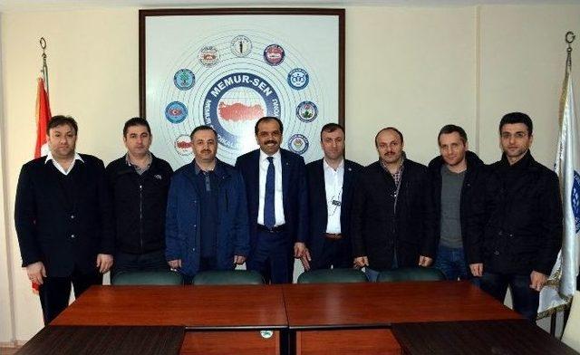 Ak Parti Trabzon Milletvekili Aday Adayı Muhammet Balta’dan Memur Sen Ve İhh’ya Ziyaret