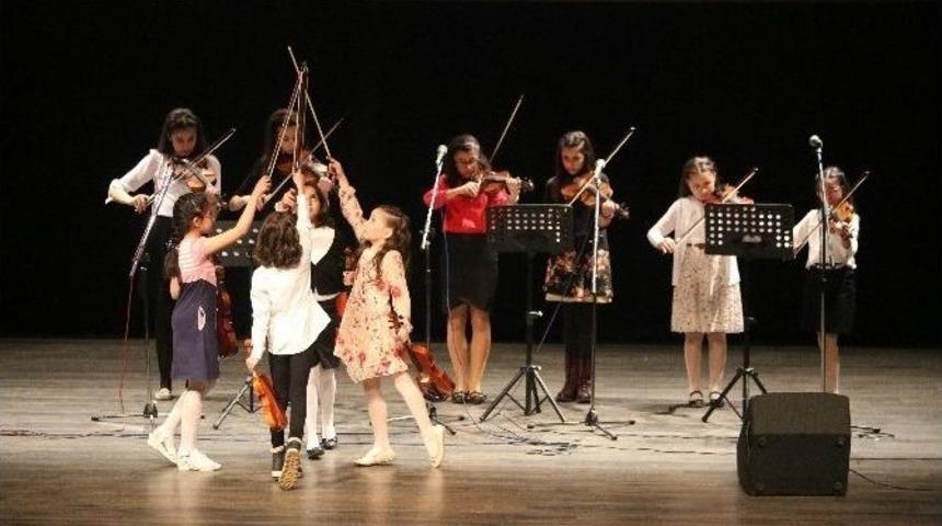 &Ccedil;ocuk K&uuml;lt&uuml;r Merkezleri&rsquo;nden Bahara Merhaba M&uuml;zik Ş&ouml;leni