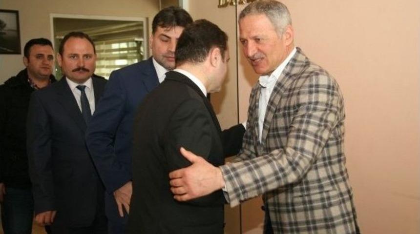 Sendikalardan Başkan Dişli&rsquo;ye Ziyaret