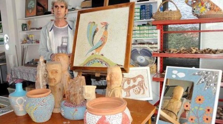 Doğadan Topluyor, Sanata D&ouml;n&uuml;şt&uuml;r&uuml;yor