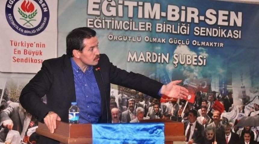 Eğitim-bir-sen Genel Başkanı Yal&ccedil;ın&rsquo;dan Teşekk&uuml;r Ziyareti