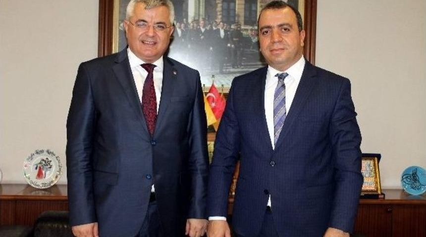 Altıntaş, İl Emniyet M&uuml;d&uuml;r&uuml; Taşdan&rsquo;ı Ziyaret Etti