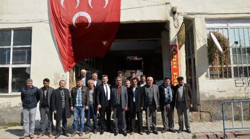 Mhp&rsquo;nin Dinamik Aday Adayı Hakan Kalkan Hekimhan&rsquo;da