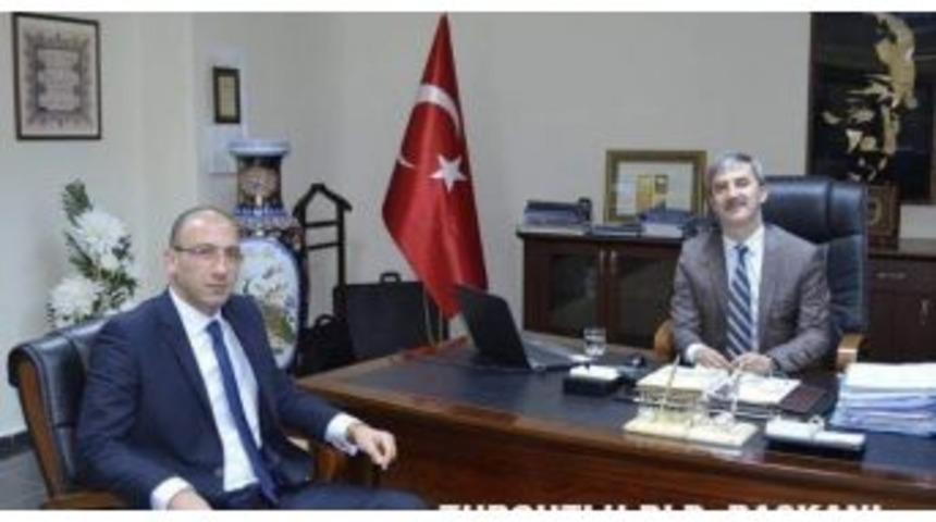 Mhp&rsquo;li &Ouml;zbayram&rsquo;dan Başkan Turgay Şirin&rsquo;e Ziyaret