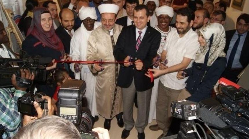 Sudan Hartum&rsquo;da Hat Ve Ebru Sergisi D&uuml;zenlendi