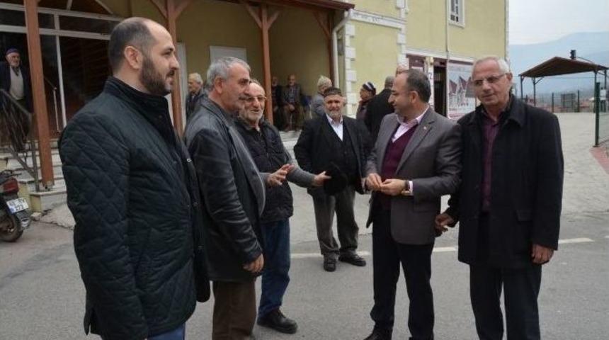 Üzülmez, Acısu’da Kanaat Önderleriyle Buluştu