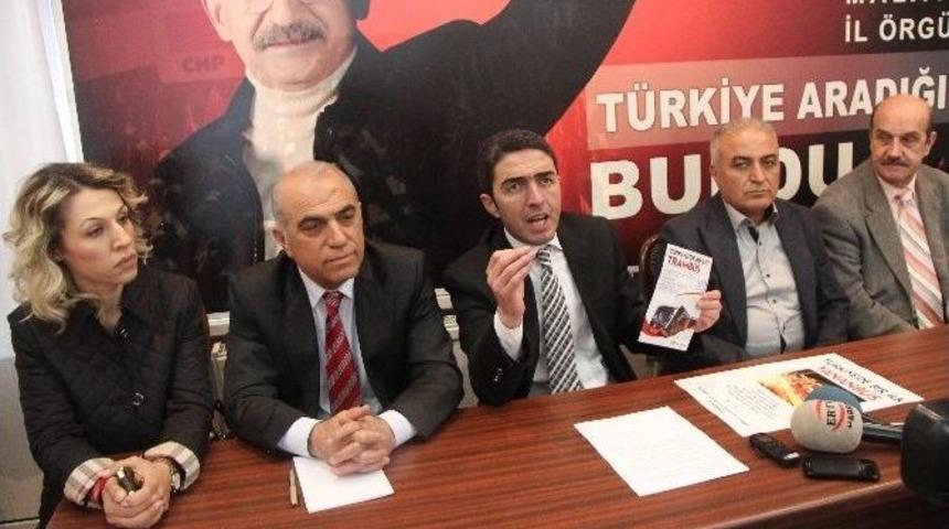 Chp&rsquo;den Tranb&uuml;s Eleştirisi