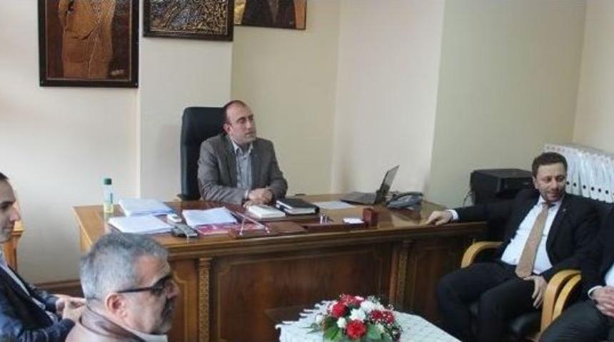 Rize&rsquo;de Ak Parti İl Başkanı Avcı&rsquo;dan Mhp İl Başkanı Birben&rsquo;e Ziyaret