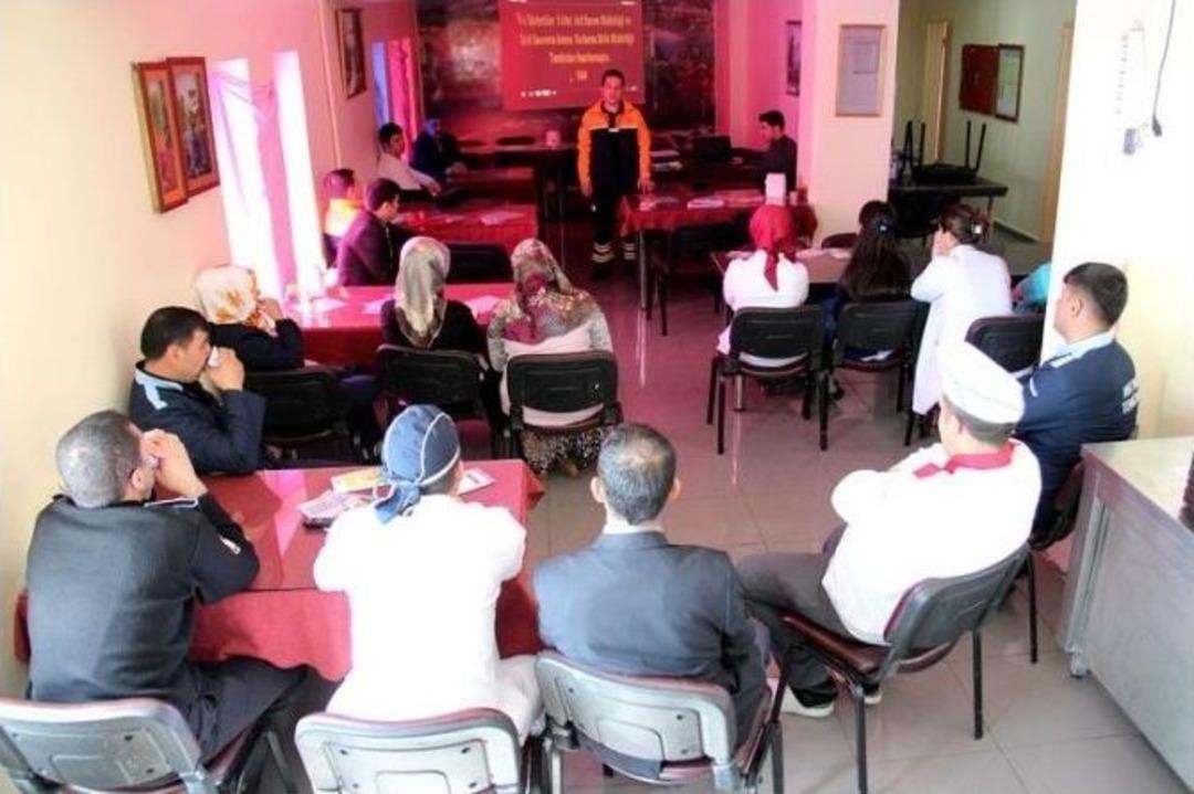 Hastanede Yangın Tatbikatı