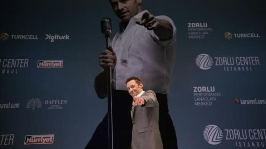 Hugh Jackman Bir Dizi G&ouml;steri I&ccedil;in İstanbul'da