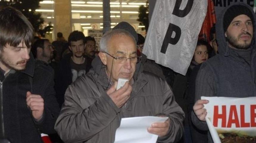 Eskişehir&rsquo;de &rsquo;halep&ccedil;e&rsquo; Protestosu