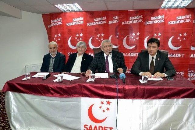 Saadet Partisi Mart Ayı Genişletilmiş Divan Kurulu Toplantısı Yapıldı