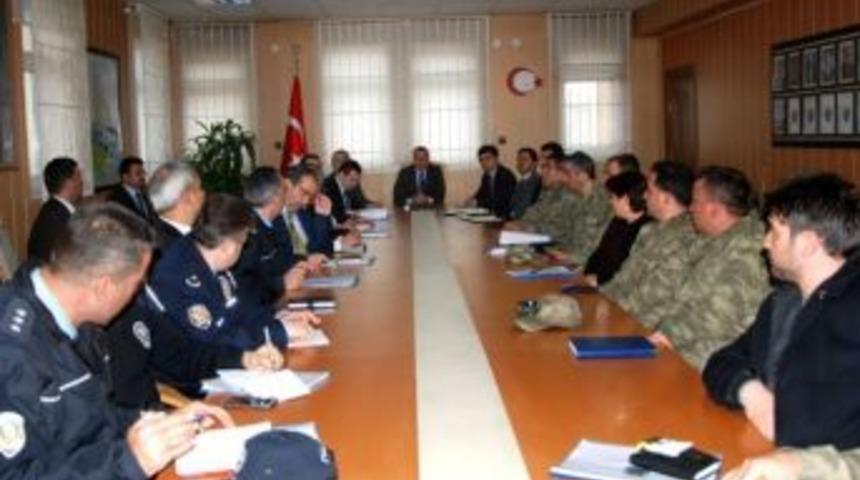 7 Haziran Genel Se&ccedil;im &Ouml;ncesi Se&ccedil;im G&uuml;venliği Toplantısı Yapıldı