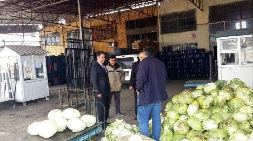 Fırat, Hal Esnafını Ziyaret Etti