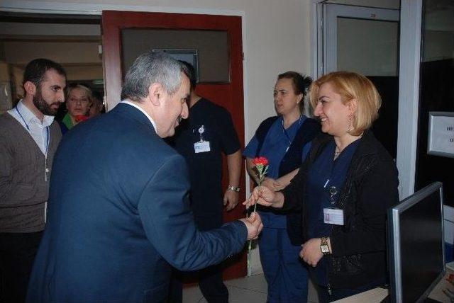 Baran Sağlık &Ccedil;alışanlarını Yerinde Ziyaret Etti 1