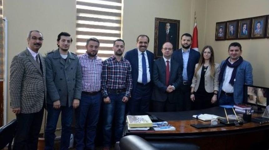 Balta&rsquo;dan İnşaat M&uuml;hendisleri Odası&rsquo;na Ziyaret