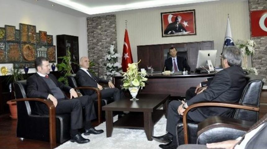 Antalya Osb Heyeti, Ziyaretlerine Devam Ediyor