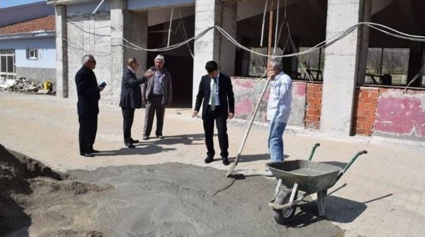 Güçlendirme Çalışmalarını İnceledi