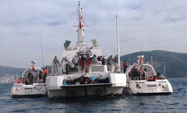 Bodrum’da İkinci Göçmen Faciasının Eşiğinden Dönüldü