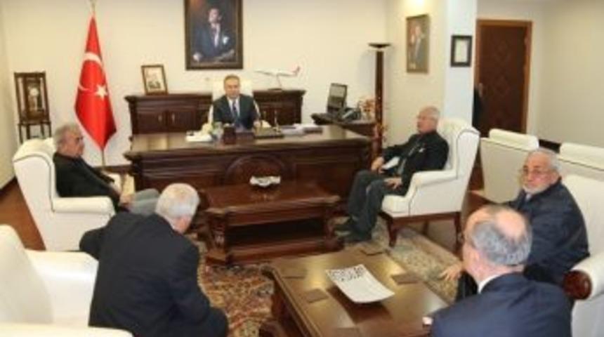 Muharip Gaziler Derneğinden Vali&rsquo;ye Ziyaret