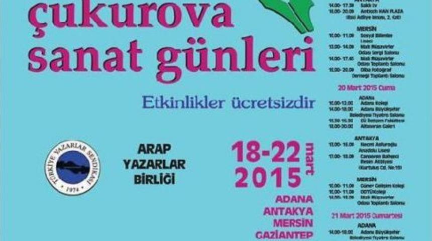&Ccedil;ukurova Sanat G&uuml;nleri Başlıyor