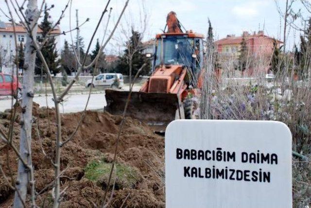 Mezarlık Alanına Katılan Ancak Kamulaştırma Bedeli &Ouml;denmeyen Arazisini Iş Makinesiyle Kazdırdı 1