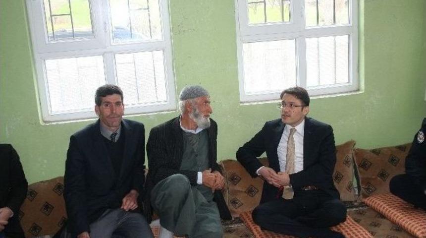 Kaymakam Efendioğlu&rsquo;ndan Şehit Ailesine Ziyaret