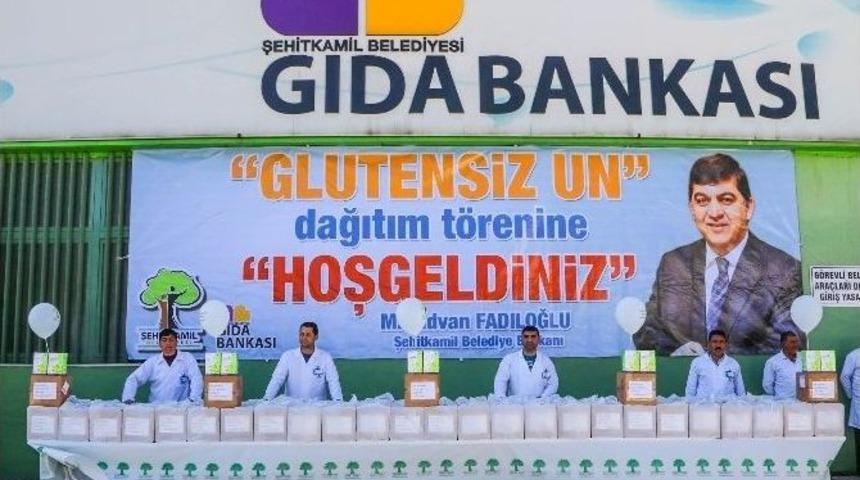 Şehitkamil&rsquo;den &Ccedil;&ouml;lyak Hastalarına Glutensiz Un Yardımı