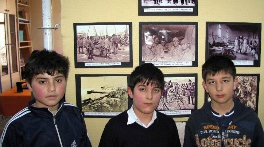 Öğrenciler Çanakkale Ruhunu Resimlerle Öğrenecek