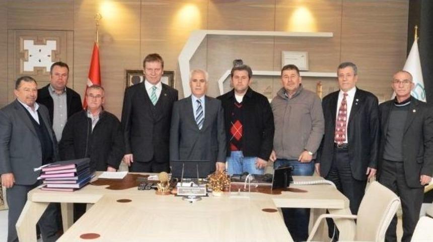 Bozbey&rsquo;den Nil&uuml;fer Ziraat Odasına Destek S&ouml;z&uuml;