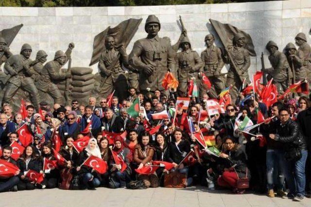 Şehit Torunları 100'üncü Yılda Çanakkale'de Buluştu