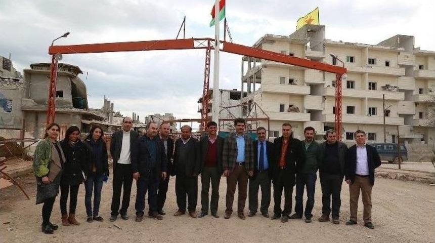 Dtso Heyeti Kobani&rsquo;de İncelemelerde Bulundu