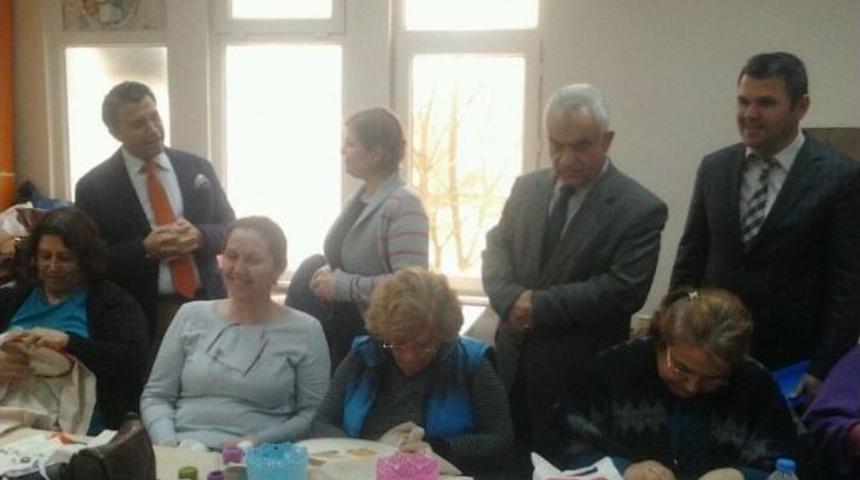 Kapaklı Kaymakamı&rsquo;ndan Halk Eğitimi Merkezi&rsquo;ne Ziyaret