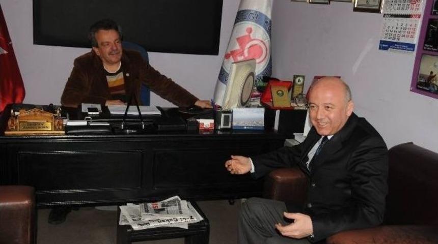 Akın Kaymak Ziyaretlerine Devam Ediyor